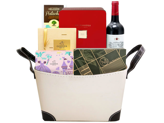 Wine n Food Hamper - Premium Wine And Chocolate Gift Hamper SO01 - SO0528A1 Photo