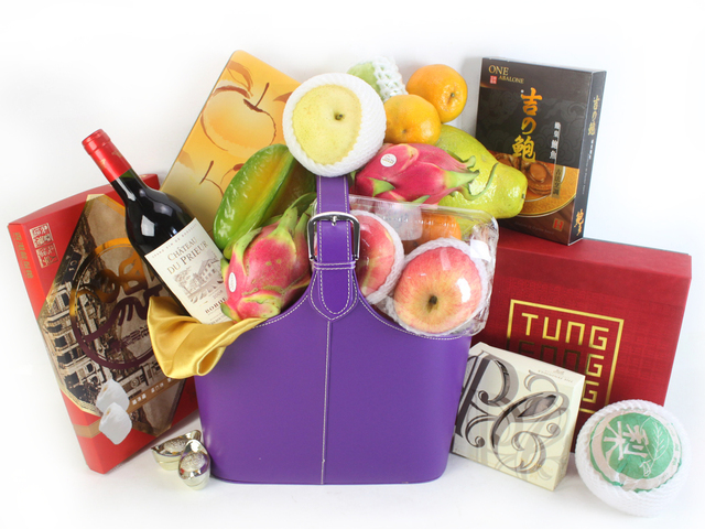 Wine n Food Hamper - ShopThruPost - CNY Hamper C - L61228 Photo