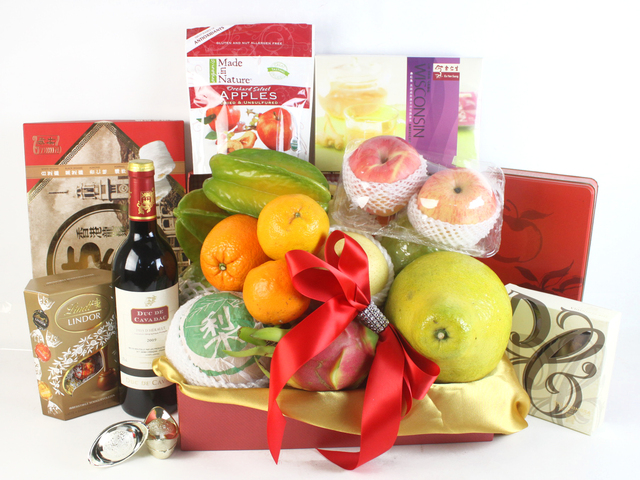 Wine n Food Hamper - ShopThruPost - CNY Hamper D - L61226 Photo