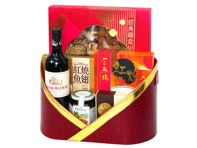 Wine n Food Hamper - Sweet Traditional Chinese Style Dried Seafood Gifts FH326 - DY1114A3 Photo