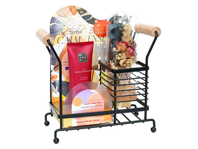 Wine n Food Hamper - The Ritual of Calm & Eternal Bloom Birthday Set FH366 - BFAH0302A4 Photo