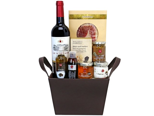 Wine n Food Hamper - Truffle set basket  - H20615A2 Photo