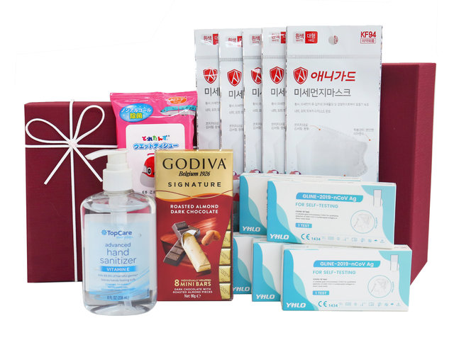 Wine n Food Hamper - WFH Virus Protect & Antigen Rapid Test Gift Box AN21 - AVH0307A1 Photo