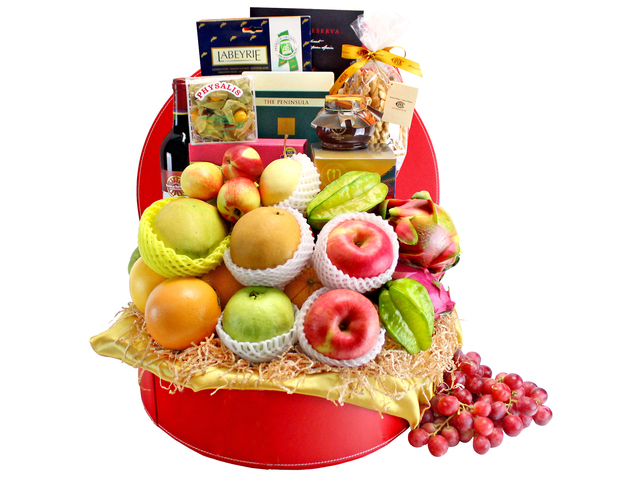 Wine n Food Hamper - Wine Food Gift Hamper C12 - L133157 Photo