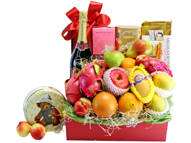 Wine n Food Hamper - Wine Food Gift Hamper C14 - L133133 Photo