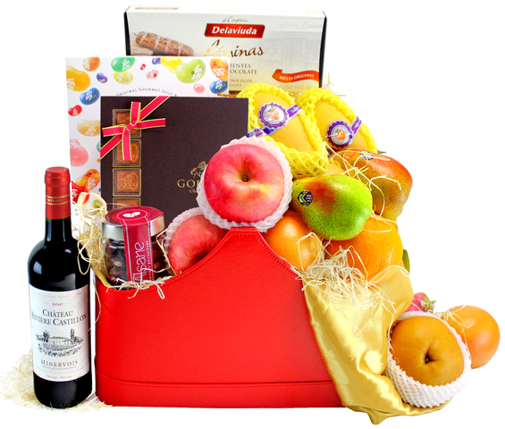 Wine n Food Hamper - Wine Food Gift Hamper C15 - L133083 Photo