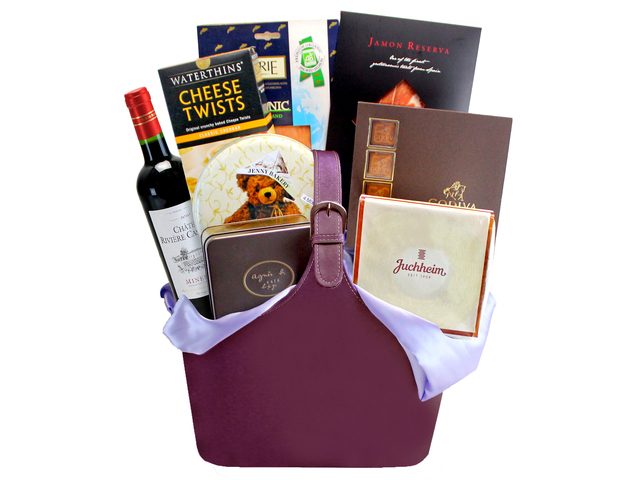 Wine n Food Hamper - Wine Food Gift Hamper C7 - L132583 Photo