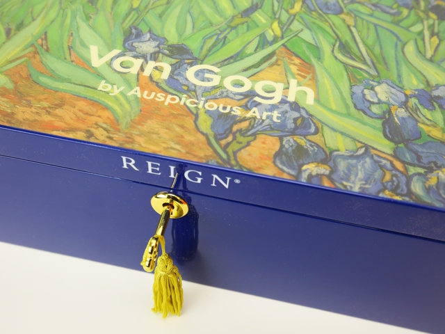 Wine n Food Hamper - 尚鮑 Reign Abalone Van Gogh Premium Luxury Jewelry Box Set - HR0106A5 Photo