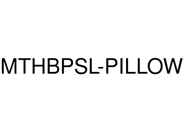 merchandise trade - MTHBPSL-PILLOW - MTHBPSL-PILLOW Photo