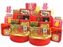 Chinese Style Dried Seafod Betrothal Gift Baskets 1 pair