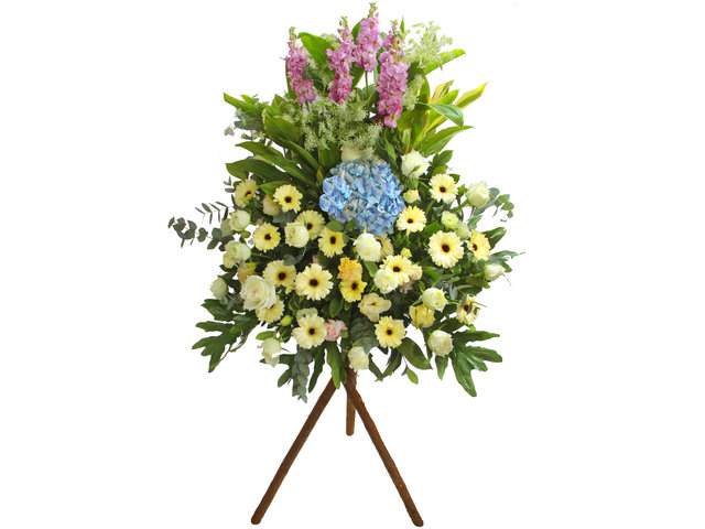 flower shop-funeral flower stand