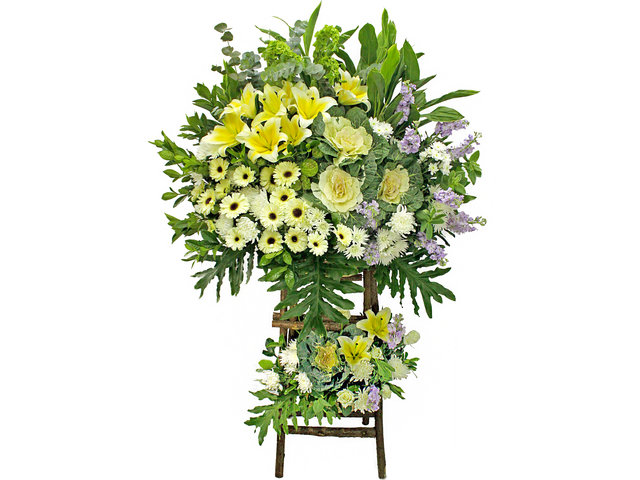 flower shop-funeral flower stand