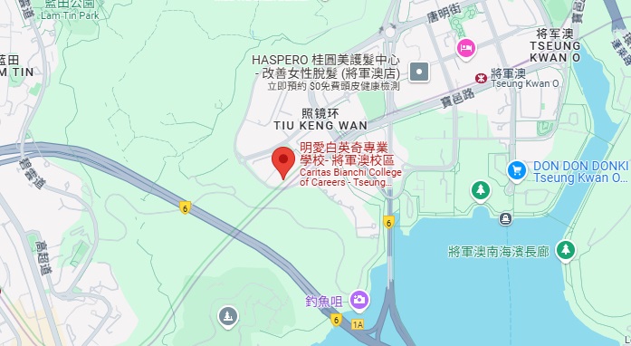 聖方濟各大學地圖