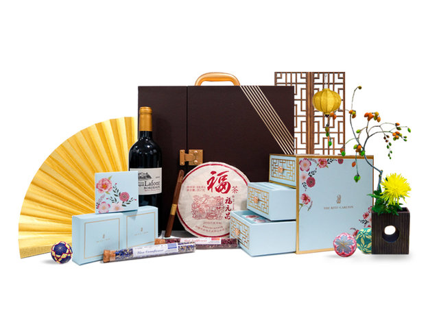 中秋果篮Hamper - The Ritz-Carlton 丽思卡尔顿酒店月饼中秋礼篮 - MM0722A1 Photo