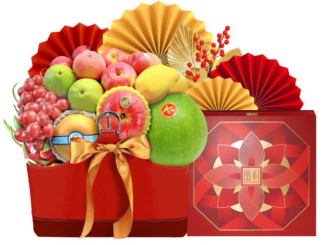 中秋果篮Hamper - 半岛月饼中秋精选果篮 SMA1488 - S0139493P Photo