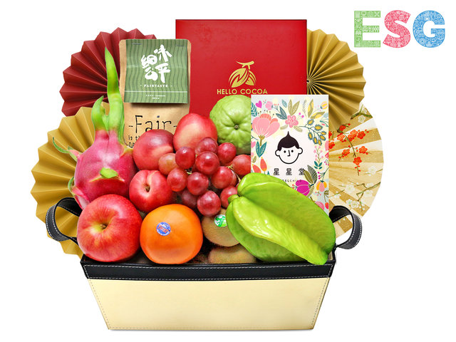 中秋果籃Hamper - 中秋ESG社會企業送禮水果美食禮籃 FH290 - M30714A2 Photo