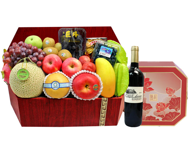 中秋果籃Hamper - 中秋節名貴果籃 M81 - L1294174 Photo