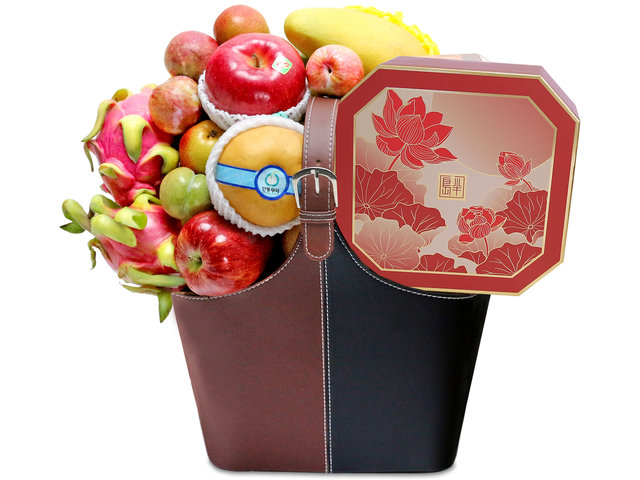 中秋果籃Hamper - 半島月餅中秋果籃 P25 - L76601001 Photo