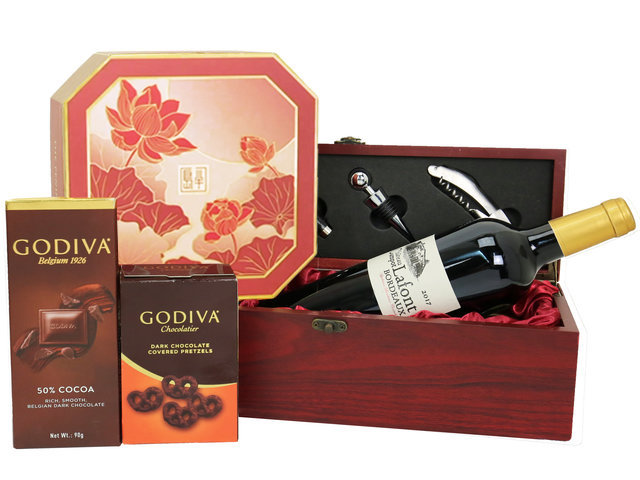 中秋果籃Hamper - 半島月餅中秋禮籃 M3 - L139399 Photo