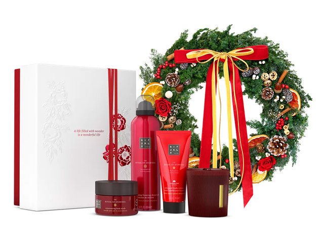 圣诞礼物Hamper - Rituals仪式套装连圣诞永生花花环 FH327 - XR1117A2 Photo