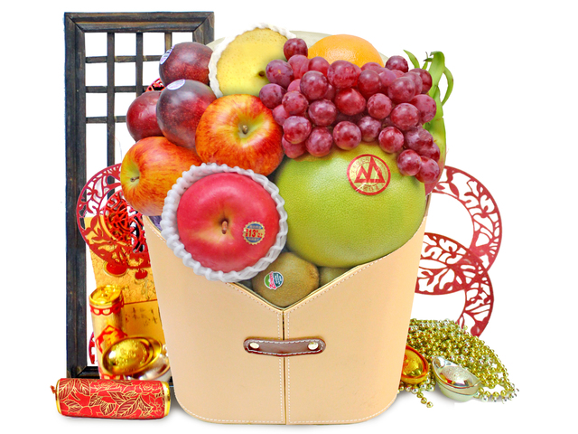 新年果篮Hamper - 农历新年礼物篮 R62 - L3125344A Photo