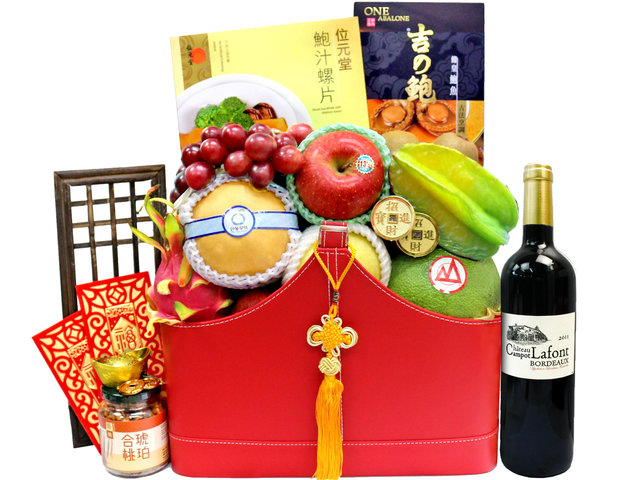 新年果篮Hamper - 农历新年礼物篮 R67 - L3666722 Photo