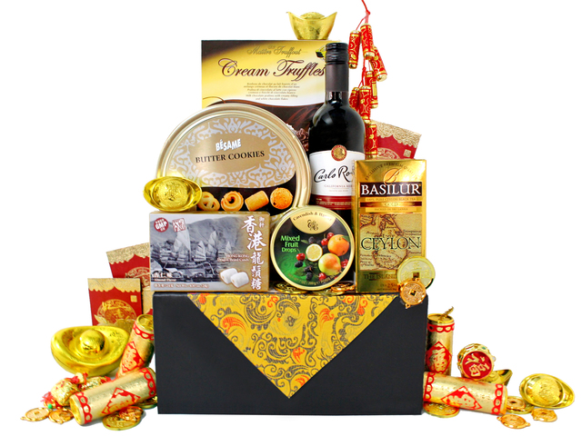 新年果篮Hamper - 农历新年礼物篮 R72 - L36510070 Photo