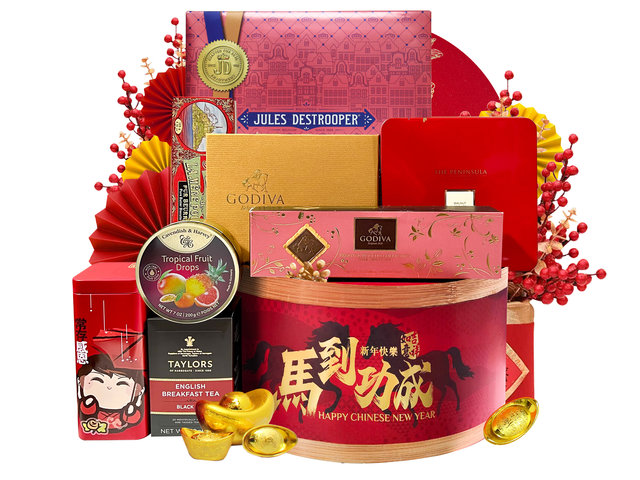 新年果篮Hamper - 蛇年贺年滋味美食礼篮 FH260 - CH20117A5 Photo