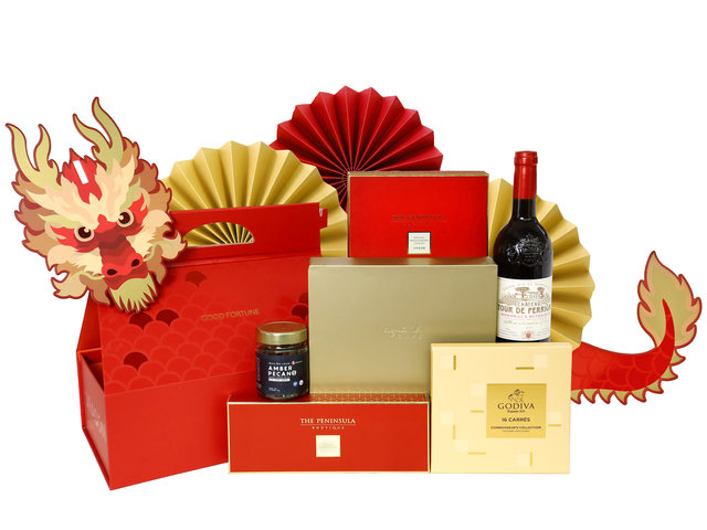 新年果籃Hamper - 2019 新年美食水果禮籃 Hampers 1215A3 - CH21215A3 Photo