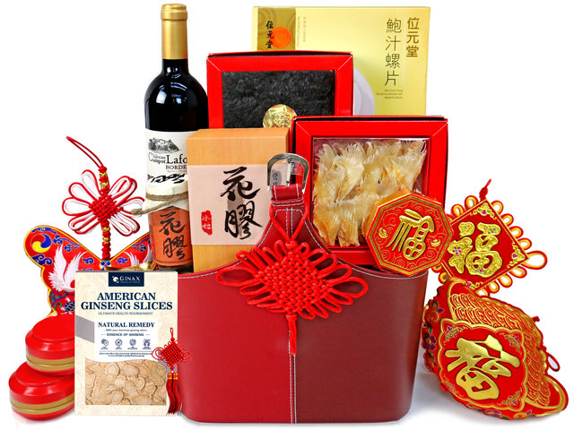 新年果籃Hamper - 新年海味拜年禮籃 R96 - CDS1219A1 Photo