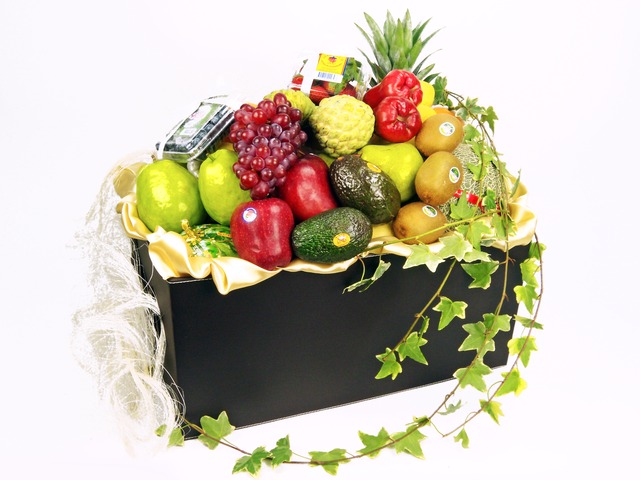 水果篮 - 新鲜水果盒 (F) - P1784 Photo