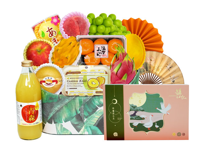水果籃 - 鏞記月餅豪華中秋鮮果禮籃 YK2601 - YKMAF2026 Photo