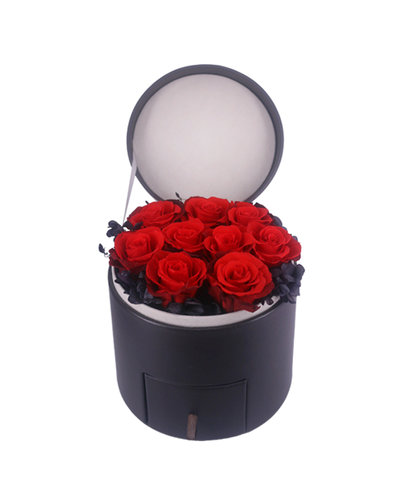 永生不死花 - 紅玫瑰保鮮花禮物盒 M73 - PX0104A4 Photo