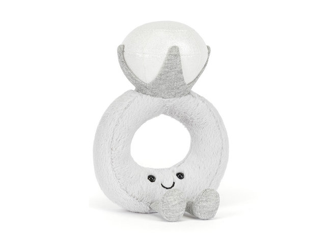 泰迪熊毛公仔 - JellyCat 钻石戒指 - TJ1201A1 Photo