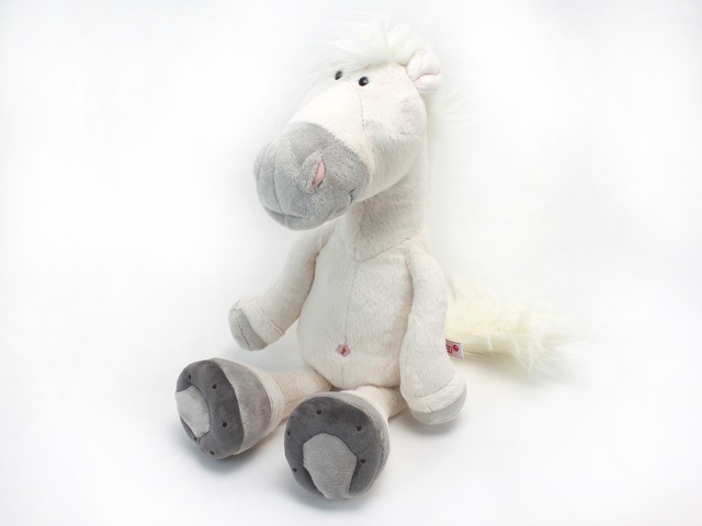 泰迪熊毛公仔 - Nici 白馬 - L24261 Photo