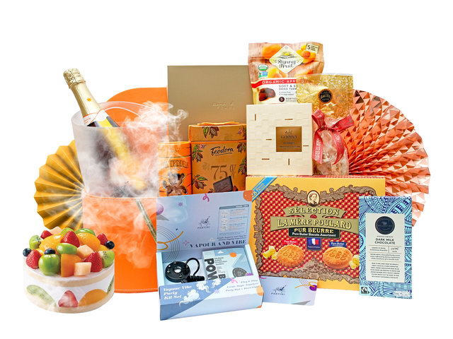 礼物篮Hamper - 烟雾气氛生日礼物组合 AC03 - BH0622A9 Photo