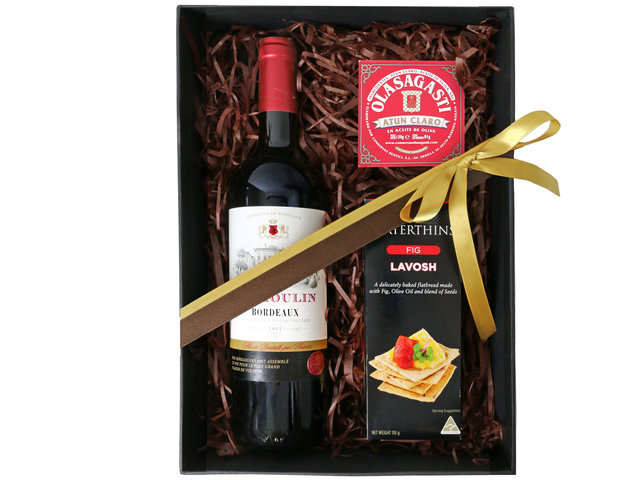 禮物籃Hamper - 優質紅酒送禮禮物盒 FH56 - L76606958 Photo