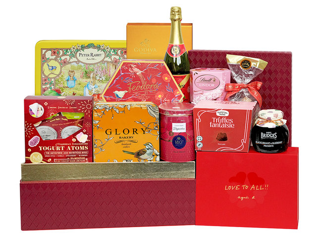 禮物籃Hamper - 奢華美食禮籃 FH380 - HR0313B4 Photo