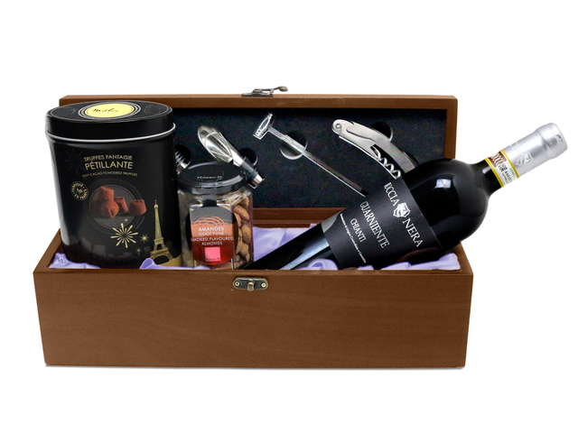禮物籃Hamper - 紅酒木禮盒Hamper W9 - L76601764 Photo