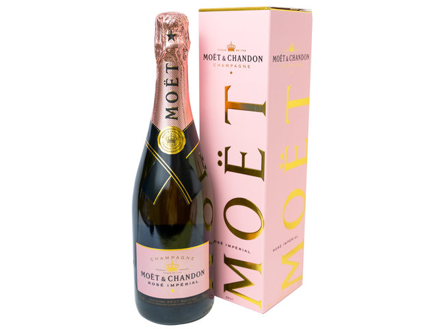 紅酒食物禮籃 - Champagne Moet & Chandon Brut Imperial Rose - VA20207A1 Photo