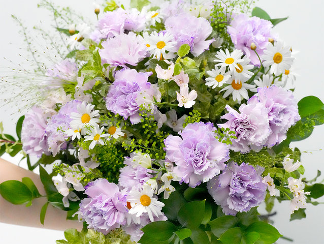 花店花束 - 母亲节韩式康乃馨花束 AE08 - MR0422A3 Photo