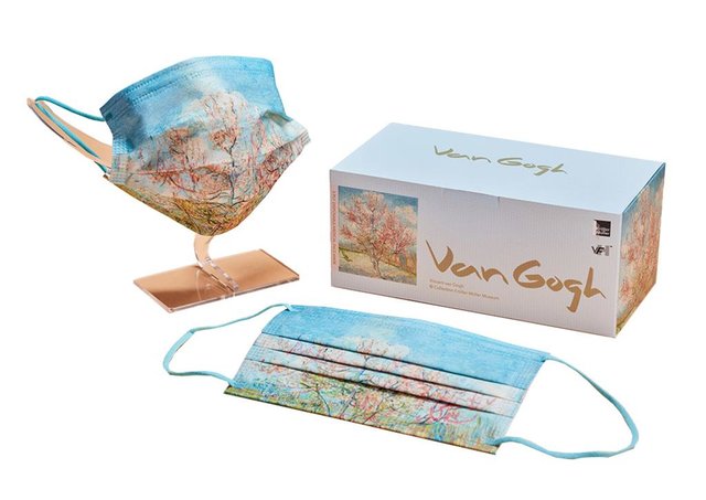花店附加礼物 - Van Gogh SENSES艺术名画系列医疗级口罩 - WAO0425A3 Photo