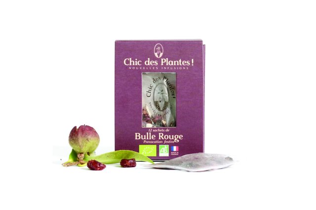 花店附加礼物 - 法国 CHIC DES PLANTES CHIC DES PLANTES BULLE ROUGE早餐茶 - MN1210B9 Photo