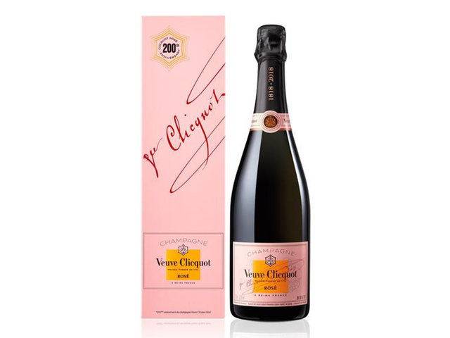 花店附加禮物 - Veuve Clicquot Brut Rose Champagne NV with Gift Box - OL0222A1 Photo
