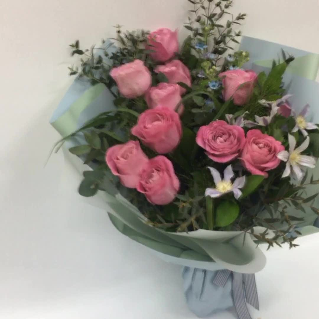 Weekly Import Flower - Limited Edition - Netherlands Bubblegum Rosa Bouquet LEB10 - 1BB0323A1 Video